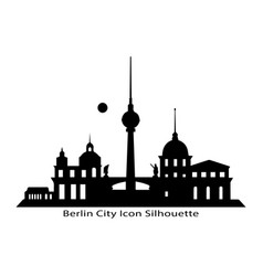 Berlin Silhouette Skyline