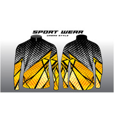 Jersey Motocross Bright Yellow Sport