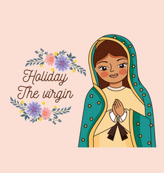 Cartoon Of The Virgin Of Guadalupe