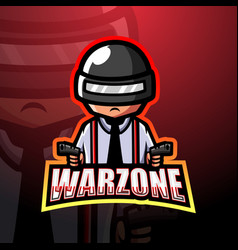 Warzone Mascot Esport Logo Design