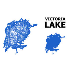 Wire Frame Map Victoria Lake