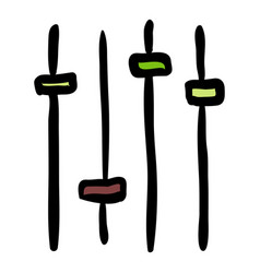 Equalizer Doodle Icon