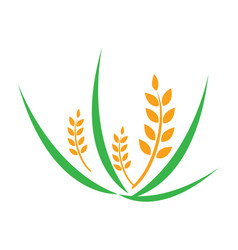 Agriculture Wheat Logo