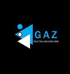 Gaz Letter Logo Creative Design With Graphic