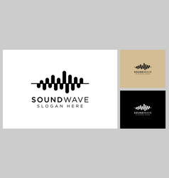 Sound Wave Logo Design Template