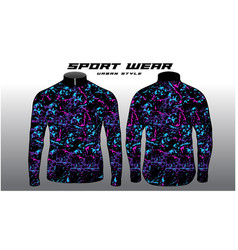 Jersey Motocross Digital Purple Splash