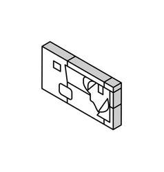 Australian Dollar Isometric Icon