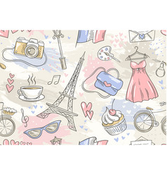 Seamless Paris Pattern