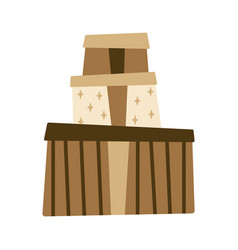 Mountain Of Craft Gift Boxes