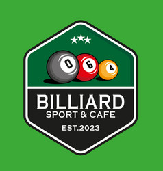 Billiard Ball Logo Design Three Billiard B