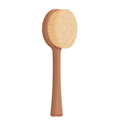 Brush Icon Cartoon Wood Body