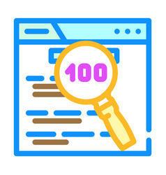 Indexing Seo Color Icon