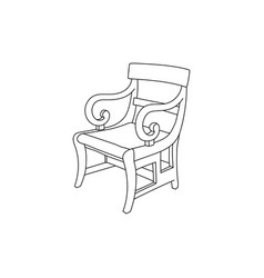 Chair Antique Luxury Furniture Logo Line