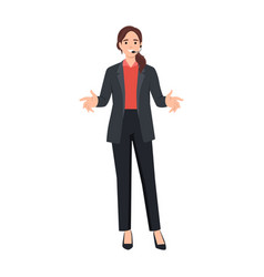 Business Coach Woman With Public Speaking Headset