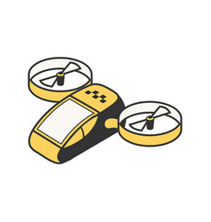 Flying Taxi Drone Composition