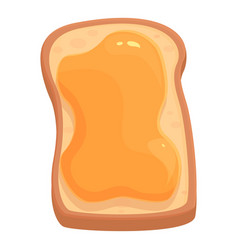 Peanut Butter Icon Cartoon Spread Bread