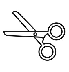 Beauty Salon Scissors Icon Outline Medical