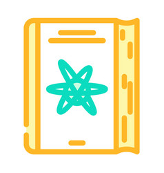 Nuclear Physics Energy Color Icon