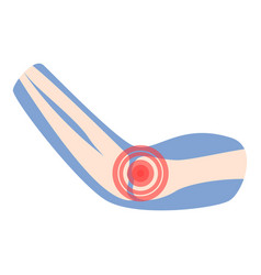 Medical Treatment Icon Cartoon Joint Pain