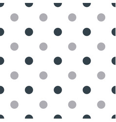 Poka Dot Seamless Repeat Pattern On A White