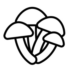 Shitake Mushroom Icon Outline Chinese