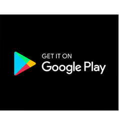 Google Play Mobile Symbol Logo With Name