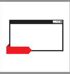 Black And Red Frame