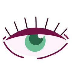 Green Eyeball Icon