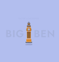 3d Realistic Big Ben Web Poster For Travel