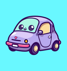 Car Vehicle Kawaii Character