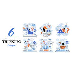 Problem Solving Concept Man Wondering Or Thinking