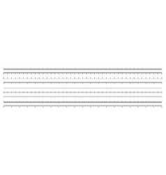 Various Measurement Scales With Divisions