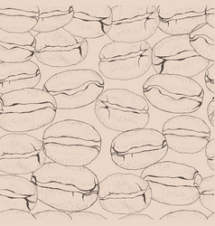 Coffee Beans Seamless Pattern