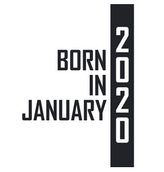 Born In January 2020 Birthday Celebration