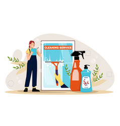 Cleaning Service Concept