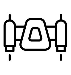 Startup Jetpack Icon Outline Skill Work