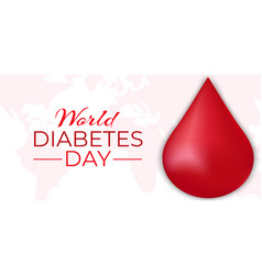 World Diabetes Day Background Banner