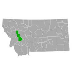 Map Powell In Montana