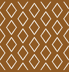 Minimal Diamond Berber Carpet Pattern Repeat