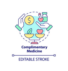 Complimentary Medicine Concept Icon