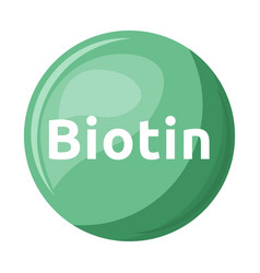 Biotin Semi Flat Color Object