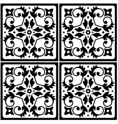 Lisbon Azulejo Style Seamless Tile Pattern