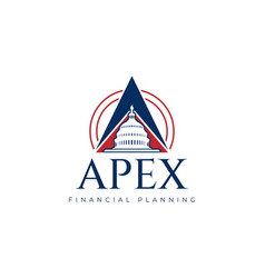 Modern Capital Building Finance Logo Design