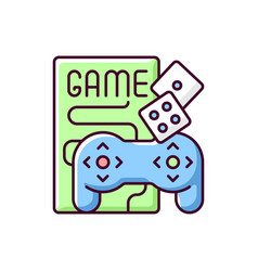 Game Night Rgb Color Icon