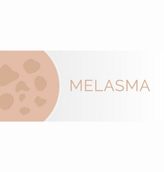 Melasma Skin Condition Background