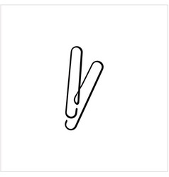 Wax Stick Line Style Icon Design