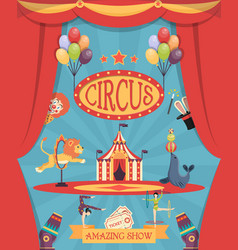 Amazing Circus Show Poster