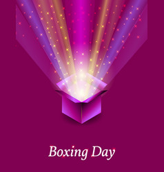 Boxing Day Concept Of The Holiday In The Uk 26