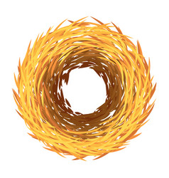 Colored Birds Nest Icon