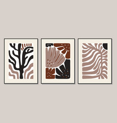 Coral Poster Matisse Art Style Random Organic